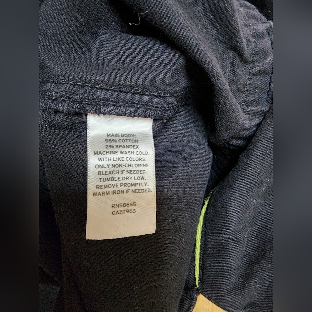 Wildfang x BP Womens M The Essential Coverall Black Denim Jumpsuit Short Sleeve - Picture 6 of 10